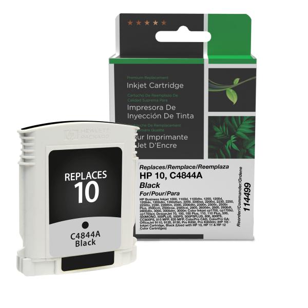 REMANUFACTURED HP BLACK INK CARTRIDGE  - C4844A