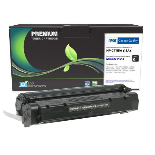 MSE REMANUFACTURED HP TONER CARTRIDGE  - C7115A