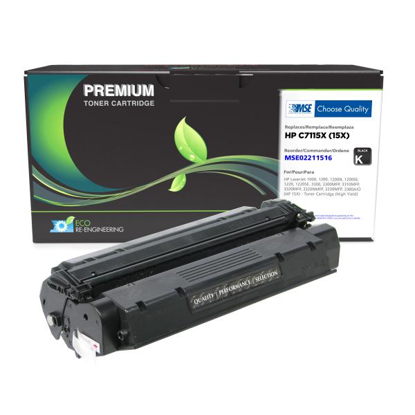 MSE REMANUFACTURED HP HIGH YIELD TONER CARTRIDGE  - C7115X