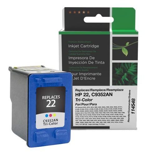 REMANUFACTURED HP TRI-COLOR INK CARTRIDGE  - C9352AN