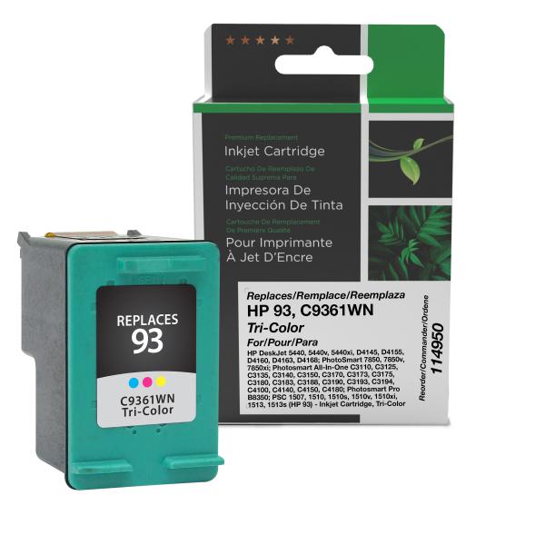 REMANUFACTURED HP TRI-COLOR INK CARTRIDGE  - C9361WN