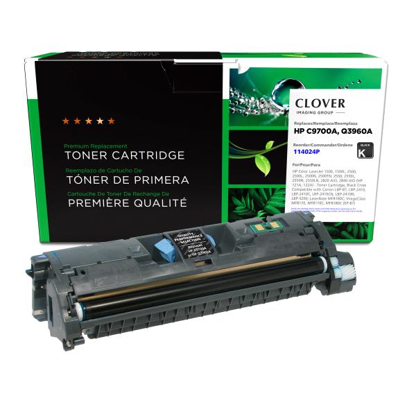 REMANUFACTURED HP BLACK TONER CARTRIDGE  - C9700A, Q3960A