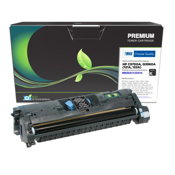 MSE REMANUFACTURED HP BLACK TONER CARTRIDGE  - C9700A, Q3960A