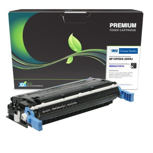 MSE REMANUFACTURED HP BLACK TONER CARTRIDGE  - C9720A