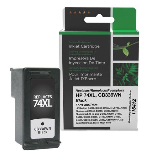 REMANUFACTURED HP HIGH YIELD BLACK INK CARTRIDGE  - CB336WN