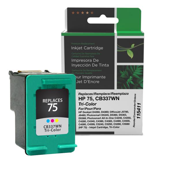 REMANUFACTURED HP TRI-COLOR INK CARTRIDGE  - CB337WN