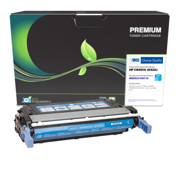 MSE REMANUFACTURED HP CYAN TONER CARTRIDGE  - CB401A