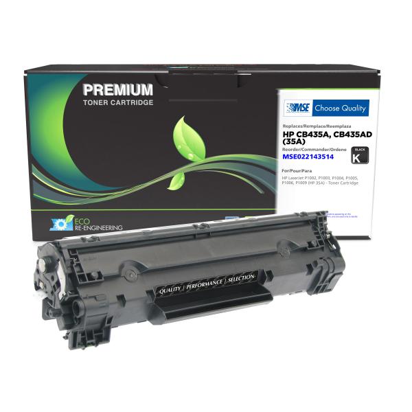 MSE REMANUFACTURED HP TONER CARTRIDGE  - CB435A