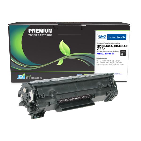 MSE REMANUFACTURED HP TONER CARTRIDGE  - CB436A