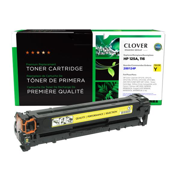 REMANUFACTURED HP YELLOW TONER CARTRIDGE  - CB542A