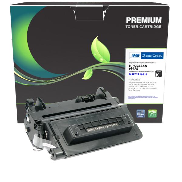 MSE REMANUFACTURED HP TONER CARTRIDGE  - CC364A