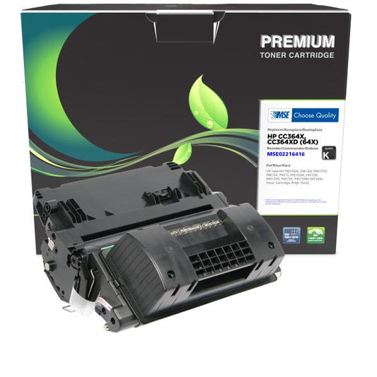 MSE REMANUFACTURED HP HIGH YIELD TONER CARTRIDGE  - CC364X