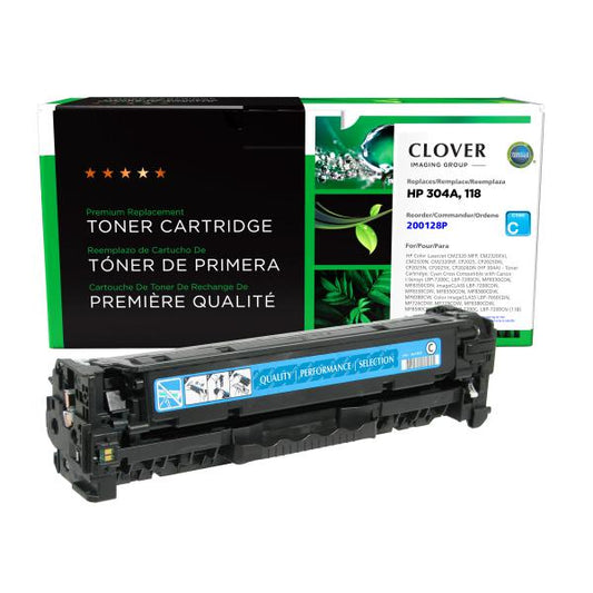 REMANUFACTURED HP CYAN TONER CARTRIDGE  - CC531A