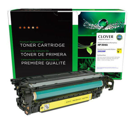 REMANUFACTURED HP YELLOW TONER CARTRIDGE  - CE252A