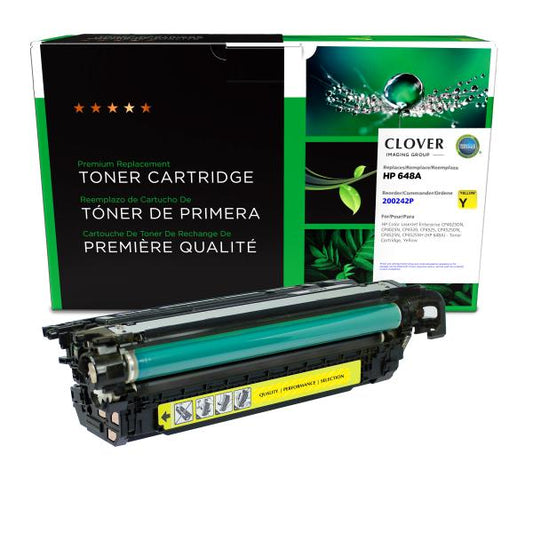 REMANUFACTURED HP YELLOW TONER CARTRIDGE  - CE262A