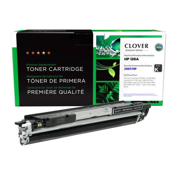 REMANUFACTURED HP BLACK TONER CARTRIDGE  - CE310A