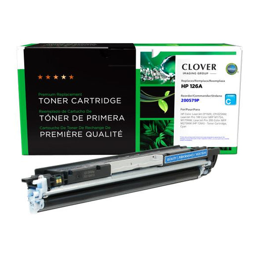 REMANUFACTURED HP CYAN TONER CARTRIDGE  - CE311A