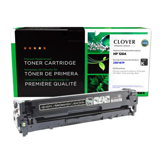 REMANUFACTURED HP BLACK TONER CARTRIDGE  - CE320A