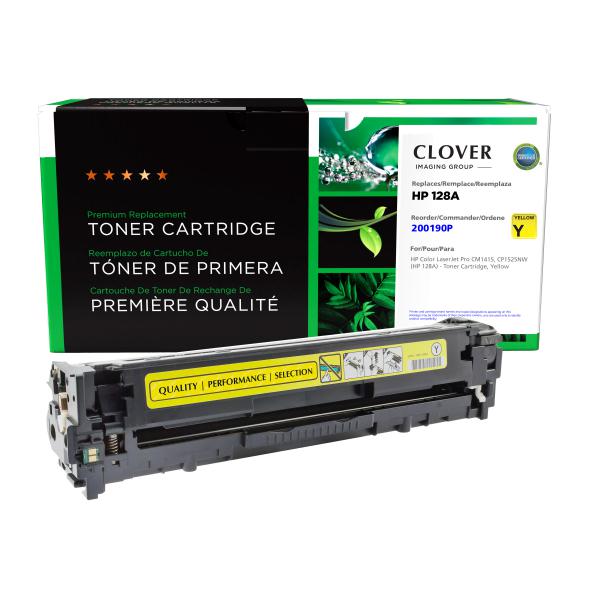 REMANUFACTURED HP YELLOW TONER CARTRIDGE  - CE322A