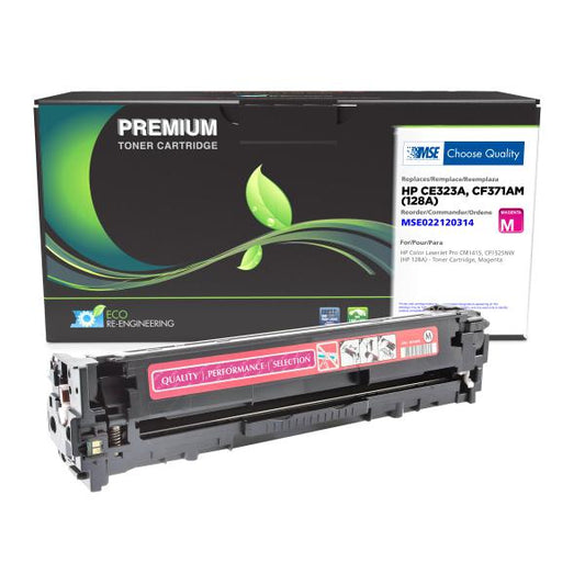 MSE REMANUFACTURED HP MAGENTA TONER CARTRIDGE  - CE323A