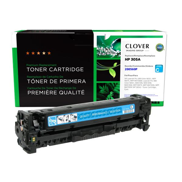 REMANUFACTURED HP CYAN TONER CARTRIDGE  - CE411A