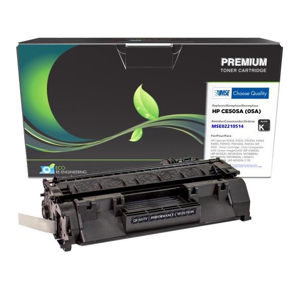 MSE REMANUFACTURED HP TONER CARTRIDGE  - CE505A