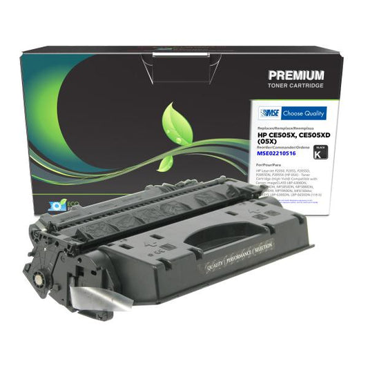 MSE REMANUFACTURED HP HIGH YIELD TONER CARTRIDGE  - CE505X