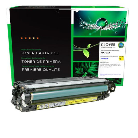 REMANUFACTURED HP YELLOW TONER CARTRIDGE  - CE742A