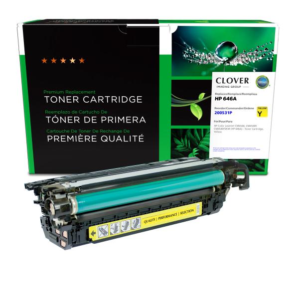 REMANUFACTURED HP YELLOW TONER CARTRIDGE  - CF032A