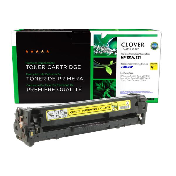 REMANUFACTURED HP YELLOW TONER CARTRIDGE  - CF212A