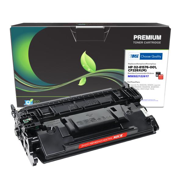 HP MSE REMANUFACTURED HIGH YIELD HP MICR TONER