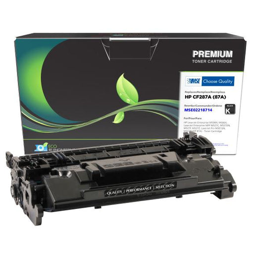 MSE REMANUFACTURED HP TONER CARTRIDGE  - CF287A