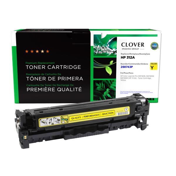 MSE REMANUFACTURED HP YELLOW TONER CARTRIDGE  - CF382A