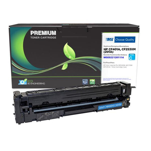 REMANUFACTURED HP CYAN TONER CARTRIDGE  - CF401A