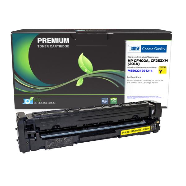 REMANUFACTURED HP YELLOW TONER CARTRIDGE  - CF402A