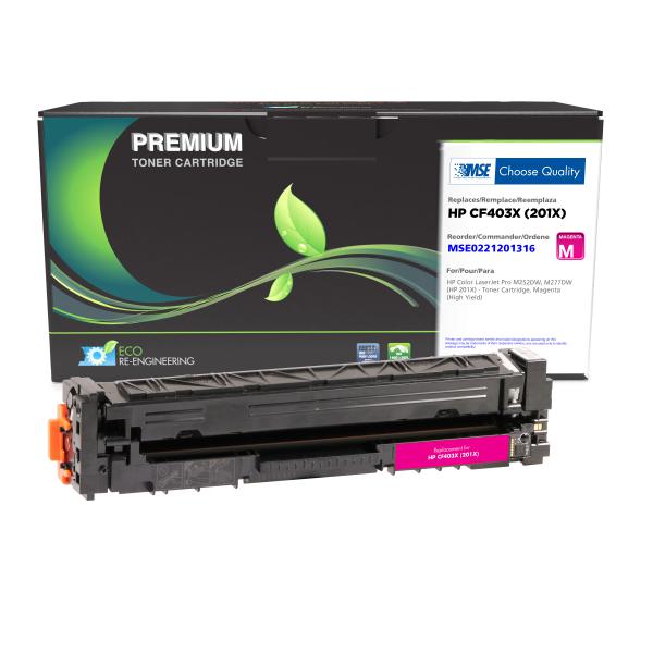 MSE REMANUFACTURED HP HIGH YIELD MAGENTA TONER CARTRIDGE  - CF403X