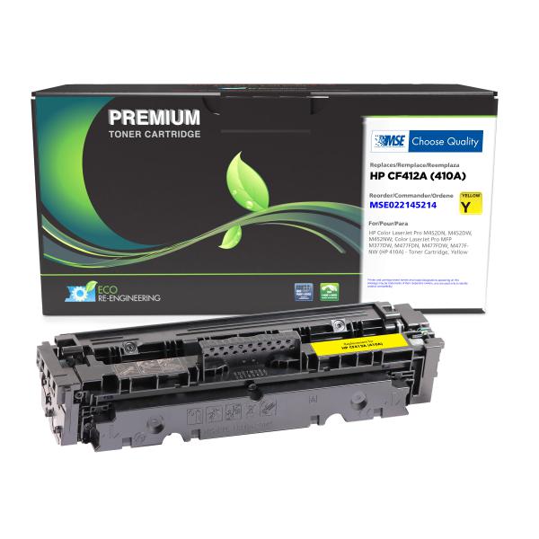 REMANUFACTURED HP YELLOW TONER CARTRIDGE  - CF412A