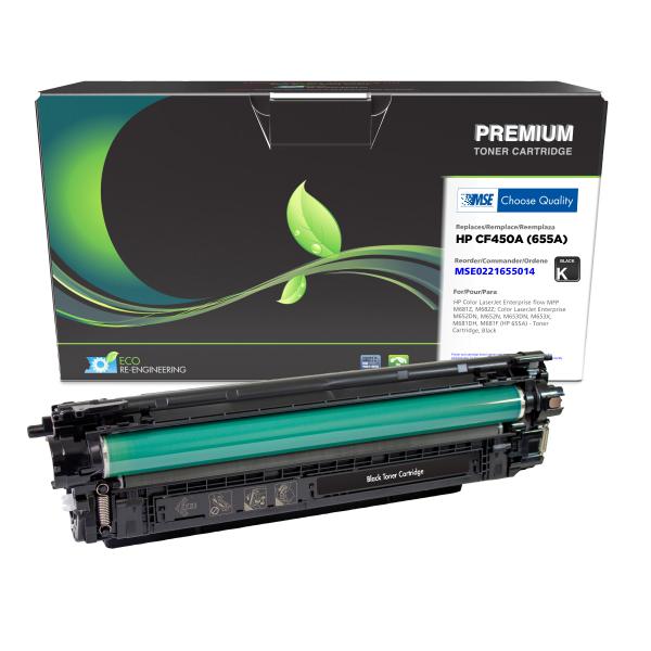 MSE REMANUFACTURED HP BLACK TONER CARTRIDGE  - CF450A