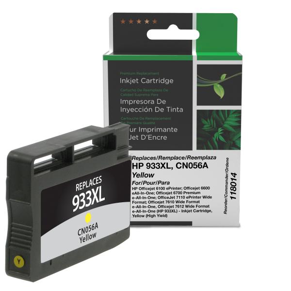 REMANUFACTURED HP HIGH YIELD YELLOW INK CARTRIDGE  - CN056A