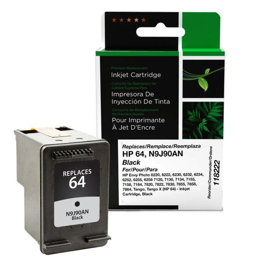 REMANUFACTURED HP BLACK INK CARTRIDGE  - N9J90AN