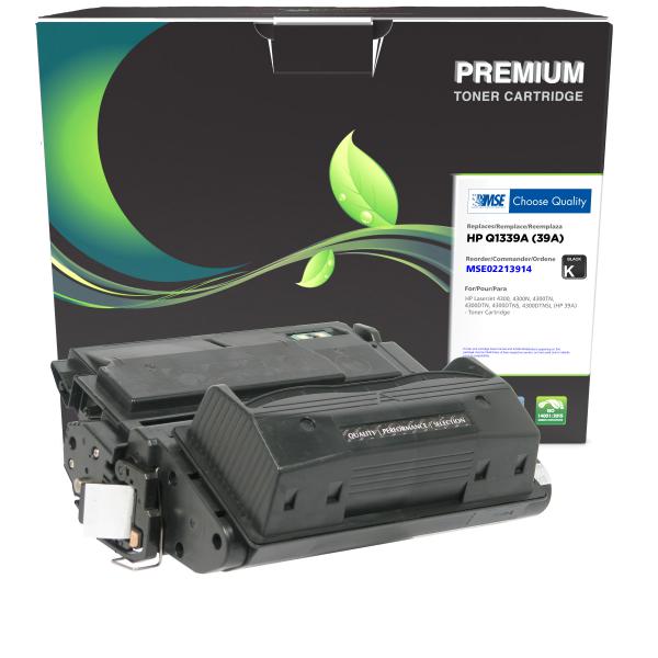 MSE REMANUFACTURED HP TONER CARTRIDGE  - Q1339A