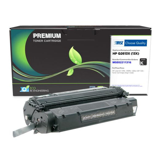 MSE REMANUFACTURED HP HIGH YIELD TONER CARTRIDGE  - Q2613X