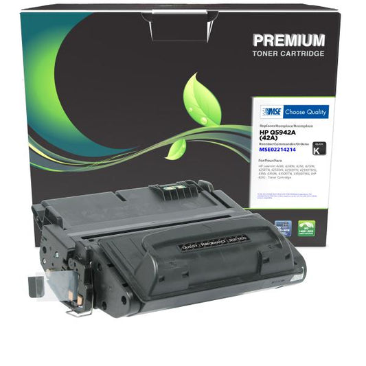 MSE REMANUFACTURED HP TONER CARTRIDGE  - Q5942A