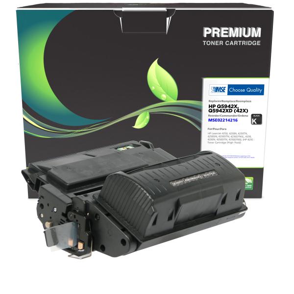 MSE REMANUFACTURED HP HIGH YIELD TONER CARTRIDGE  - Q5942X