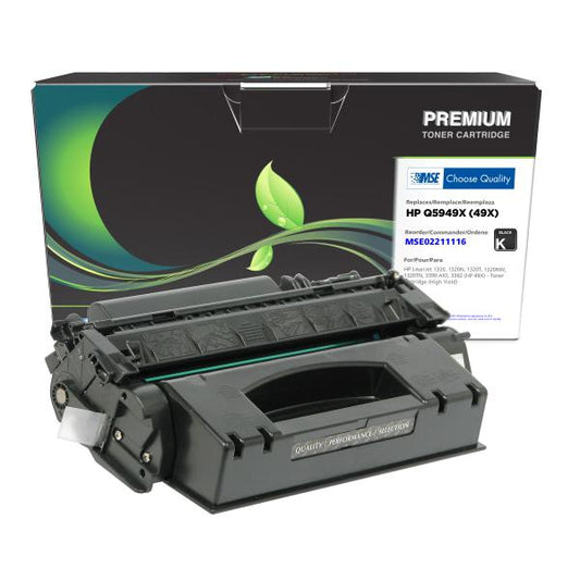 MSE REMANUFACTURED HP HIGH YIELD TONER CARTRIDGE  - Q5949X