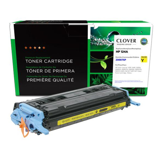 REMANUFACTURED HP YELLOW TONER CARTRIDGE  - Q6002A