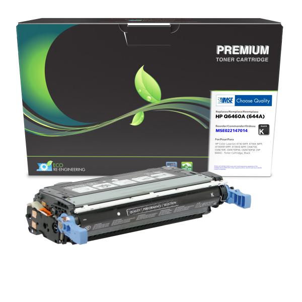 MSE REMANUFACTURED HP BLACK TONER CARTRIDGE  - Q6460A