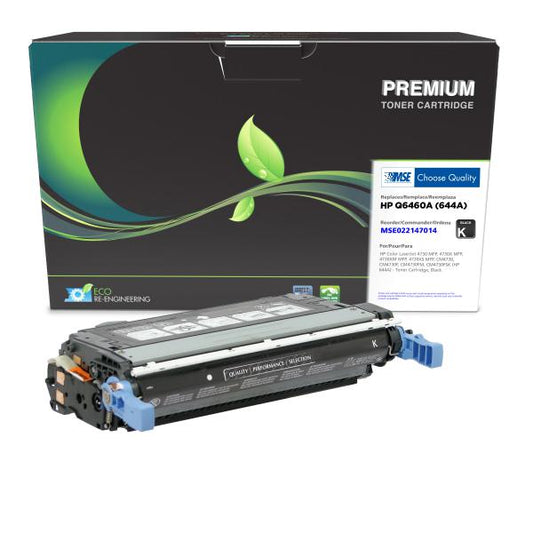 MSE REMANUFACTURED HP BLACK TONER CARTRIDGE  - Q6460A