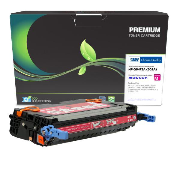 MSE REMANUFACTURED HP MAGENTA TONER CARTRIDGE  - Q6473A