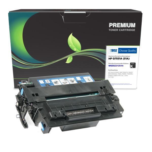 MSE REMANUFACTURED HP TONER CARTRIDGE  - Q7551A